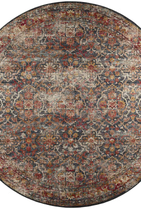 Dalyn Rugs Jericho JC3 Charcoal 10'0" x 10'0" Round