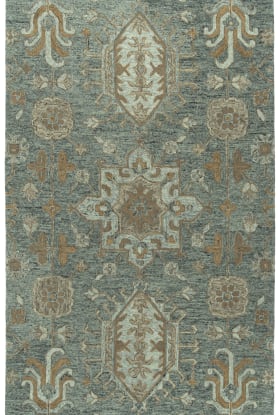 Kaleen Chancellor Collection Pewter Green