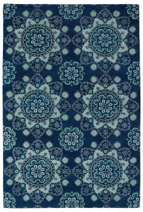 Kaleen Global Inspiration Collection Navy