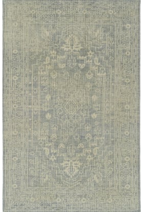 Kaleen Knotted Earth Collection Lt. Blue