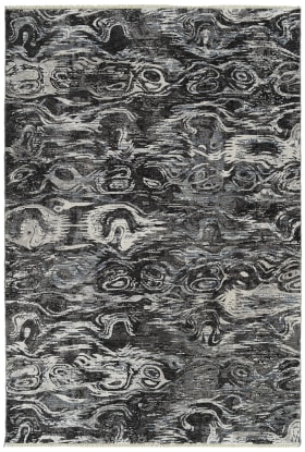 Kaleen Sterling Impressions Collection Charcoal