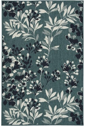 Kaleen Pianta Collection Teal