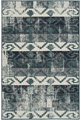 Kaleen Pianta Collection Teal
