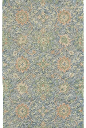 Kaleen Weathered Collection Blue