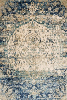 Loloi Anastasia AF-06 BLUE / IVORY