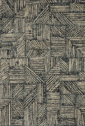 Loloi Bowery BOW-01 Midnight / Taupe