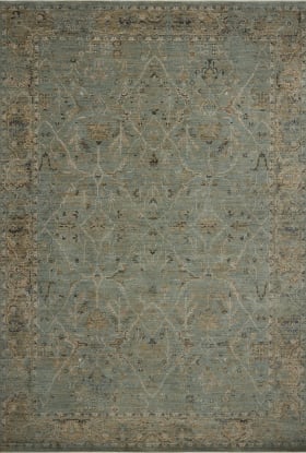 Loloi BRIAR BRR-02 Aqua / Olive