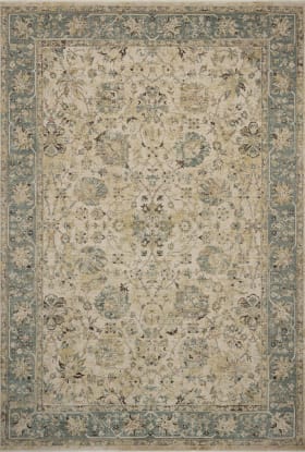 Loloi BRIAR BRR-05 Ant. Ivory / Blue