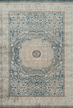 Loloi Century CQ-01 BLUE / SAND