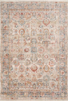 Loloi Claire CLE-02 IVORY / OCEAN