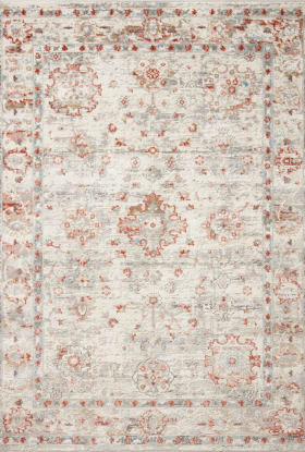 Loloi Estelle EST-01 Ivory / Rust