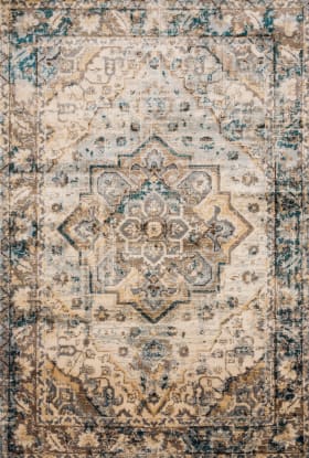 Loloi Isadora ISA-02 OATMEAL / BARK