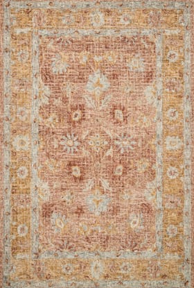 Loloi Julian JI-04 TERRACOTTA / GOLD