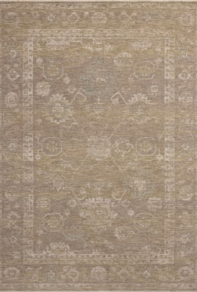 Chris Loves Julia X Loloi Louisa LOI-04 Taupe / Gold
