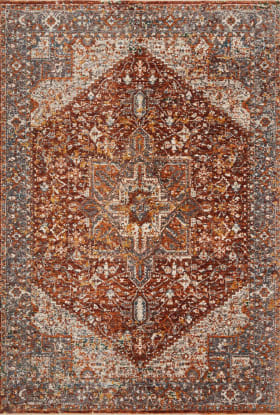 Loloi Lourdes LOU-02 Rust / Multi