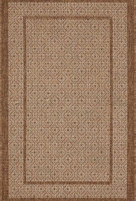 Loloi Merrick MER-05 Chestnut / Oatmeal