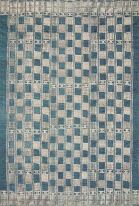 Loloi Mika MIK-08 BLUE / IVORY