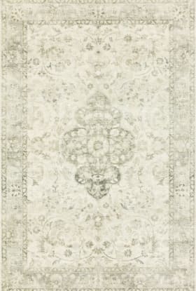Loloi Rosette ROS-02 Ivory / Silver