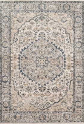 Loloi Teagan TEA-01 NATURAL / LT. GREY