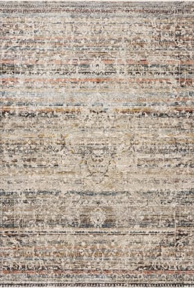 Loloi Theia THE-03 TAUPE / MULTI