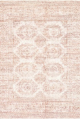 Loloi VESTIGE VQ-01 White / Persimmon