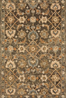 Loloi VICTORIA VK-08 DK TAUPE / MULTI