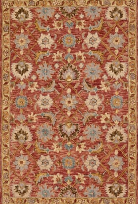 Loloi VICTORIA VK-09 TERRACOTTA / GOLD