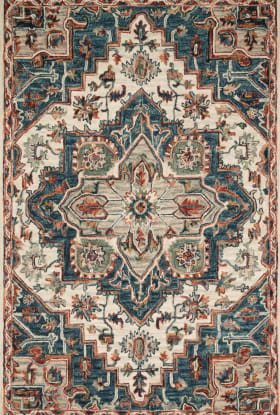 Loloi VICTORIA VK-16 BLUE / RED