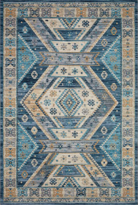 Loloi Zion ZIO-02 Ocean / Gold