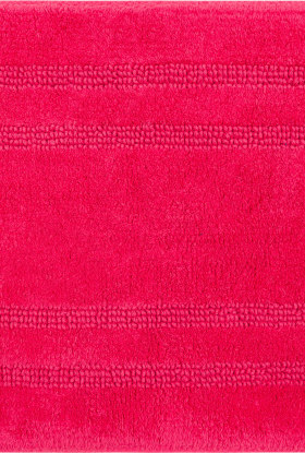 Mohawk Boardwalk Bath Cotton Reversible Fiesta Pink