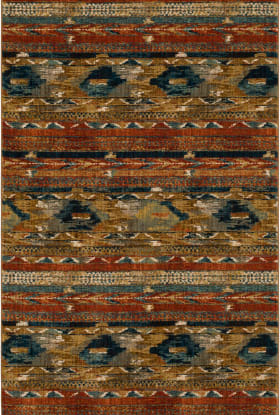 Karastan Rugs Spice Market Infused Aquamarine