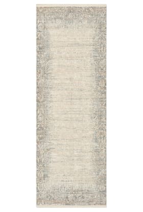 Karastan Rugs Solitude Mandawa Cream Dark Grey
