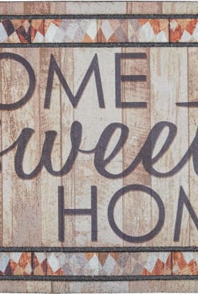 Mohawk Doorscapes Mat Rustic Sweet Home Multi 1'6" x 2'6"