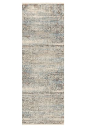 Karastan Rugs Solitude Silk Road Cream Dark Grey