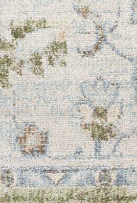 Nourison Home Astra Machine Washable BLUE GREEN