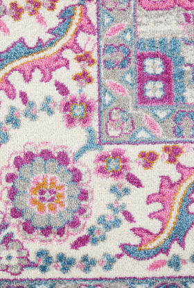 Nourison Home Passion Light Grey Pink
