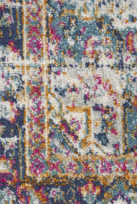 Nourison Home Passion Ivory Blue