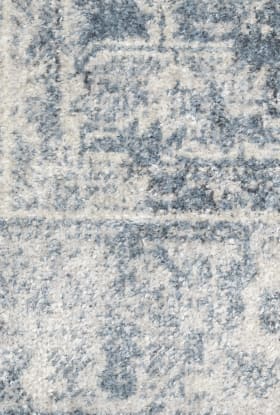 Nourison Home Astra Machine Washable Blue Ivory
