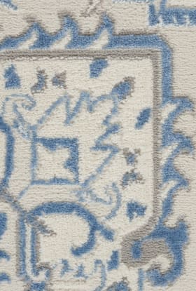Nourison Home Elation Ivory Blue