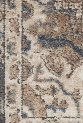 Nourison Home QUARRY Beige Grey 6' x 9' Oval