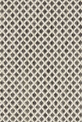 Nourison Home Courtyard Ivory Charcoal 5' x 8' Oval