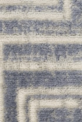 Nourison Home Serenity Home Blue Ivory
