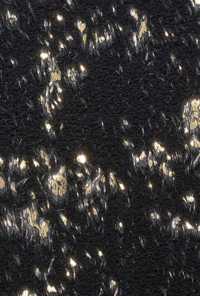Nourison Home Cozy Shimmer Black Gold
