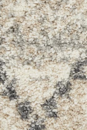 Nourison Home Oslo Shag IVORY/Grey