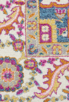 Nourison Home Passion Teal Multicolor