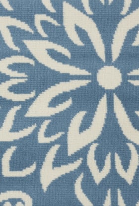 Nourison Home Jubilant Ivory Blue