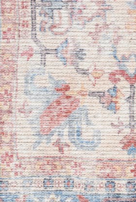 Nourison Home New Concept Washables Blue Multicolor