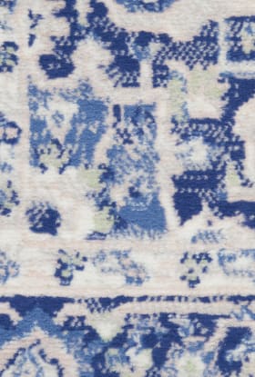 Nourison Home Whimsicle Ivory Blue
