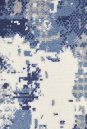 Nourison Home Grafix Navy Blue