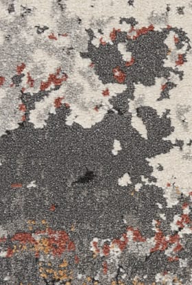 Nourison Home Tangra Grey Multicolor